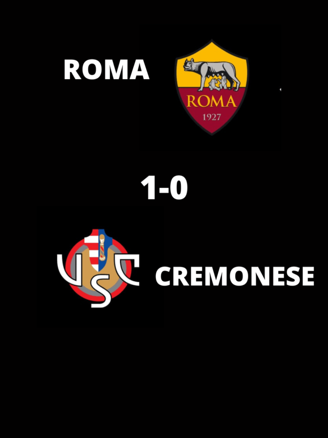 ROMA 1-0 CREMONESE