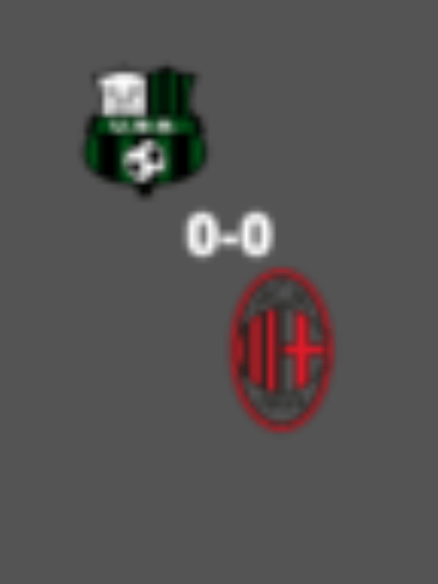 SASSUOLO 0-0 MILAN A Frustrating Draw For Rossoneri