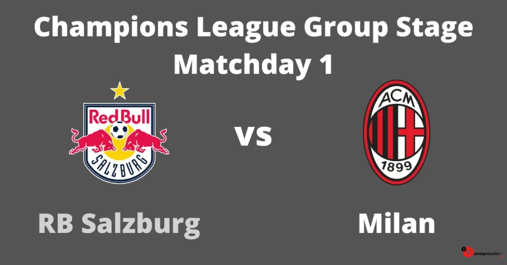 Salzburg vs Milan