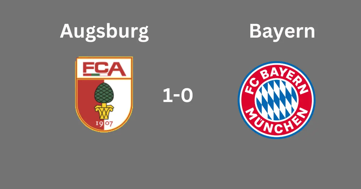 Augsburg 1-0 Bayern Munich