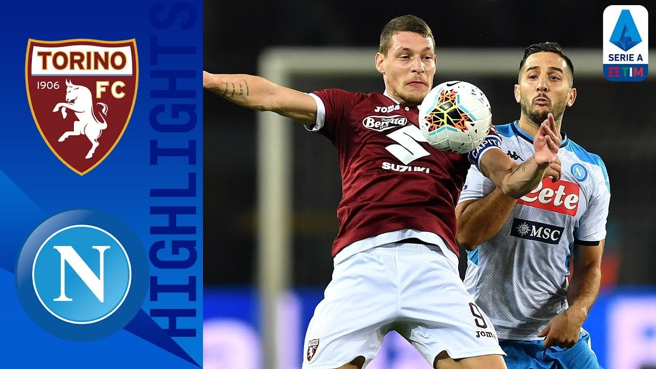 Napoli v Torino: Linups and matchday thread - The Siren's Song