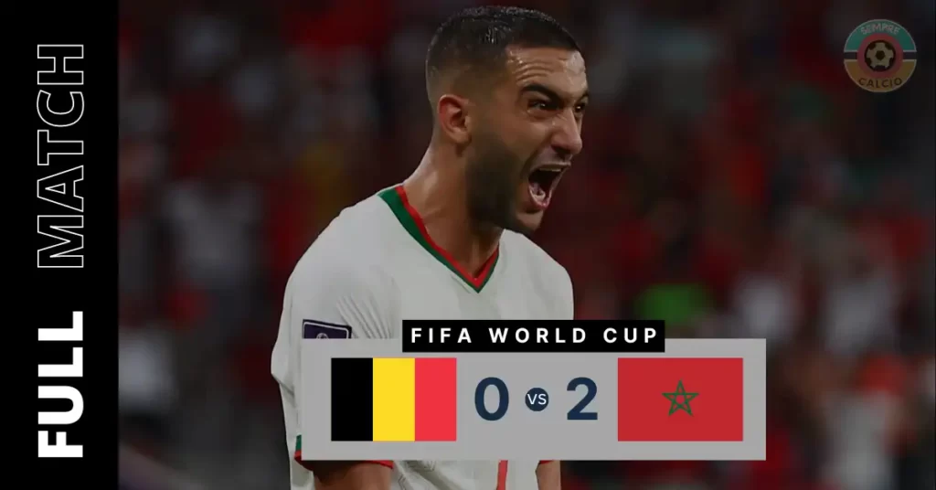 belgium vs morocco