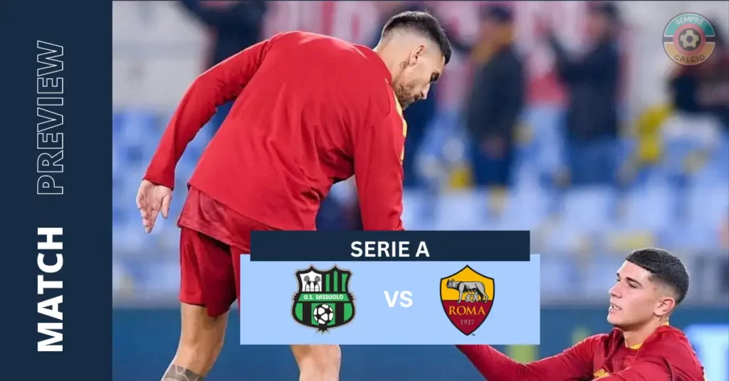 sassuolo vs roma