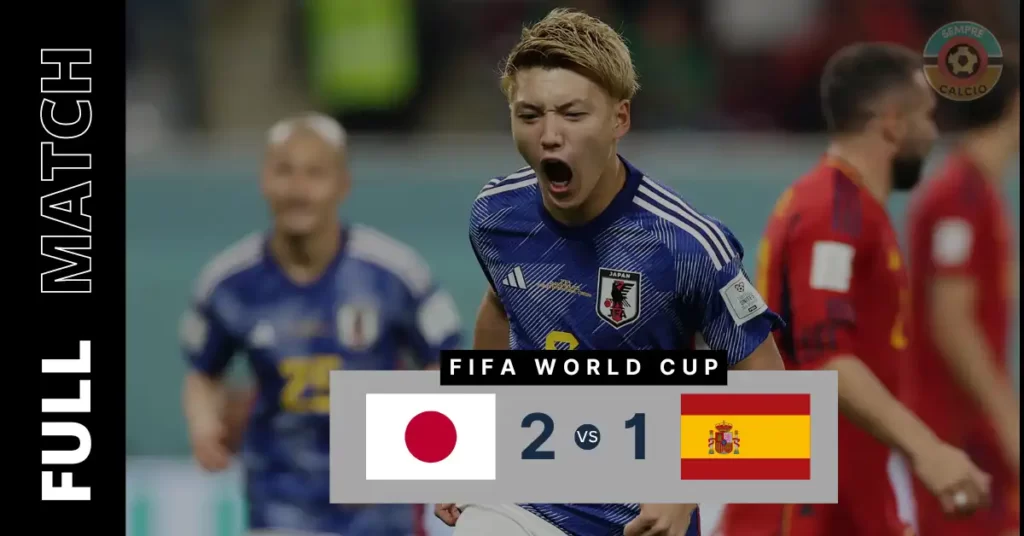 Japan vs Spain