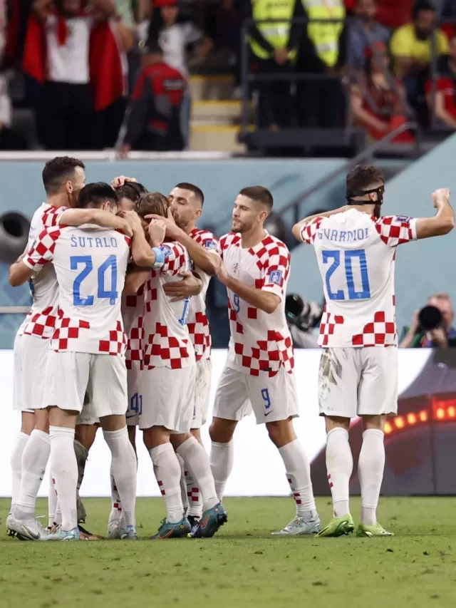 Croatia 2-1 Morocco Strong Croatia secure third place