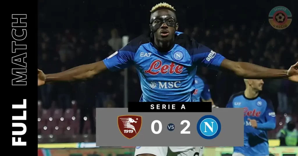 Salernitana vs Napoli