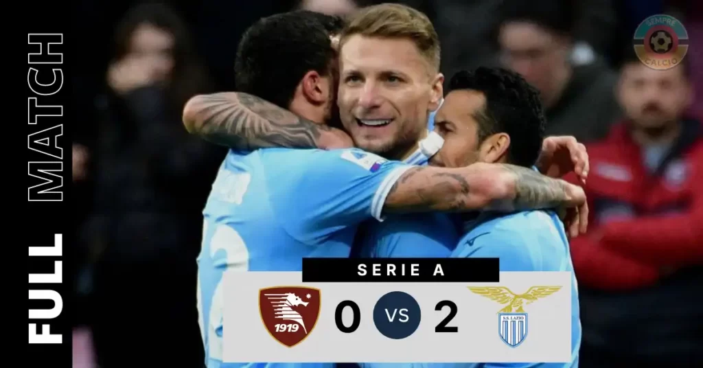 salernitana vs lazio