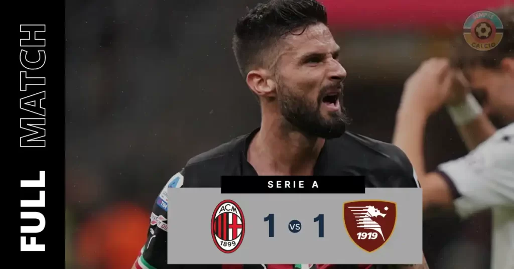 Milan vs Salernitana