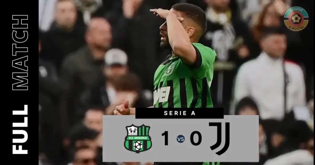 Sassuolo vs Juventus