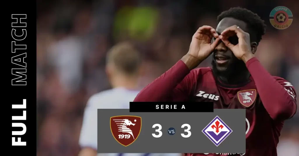 Salernitana vs Fiorentina