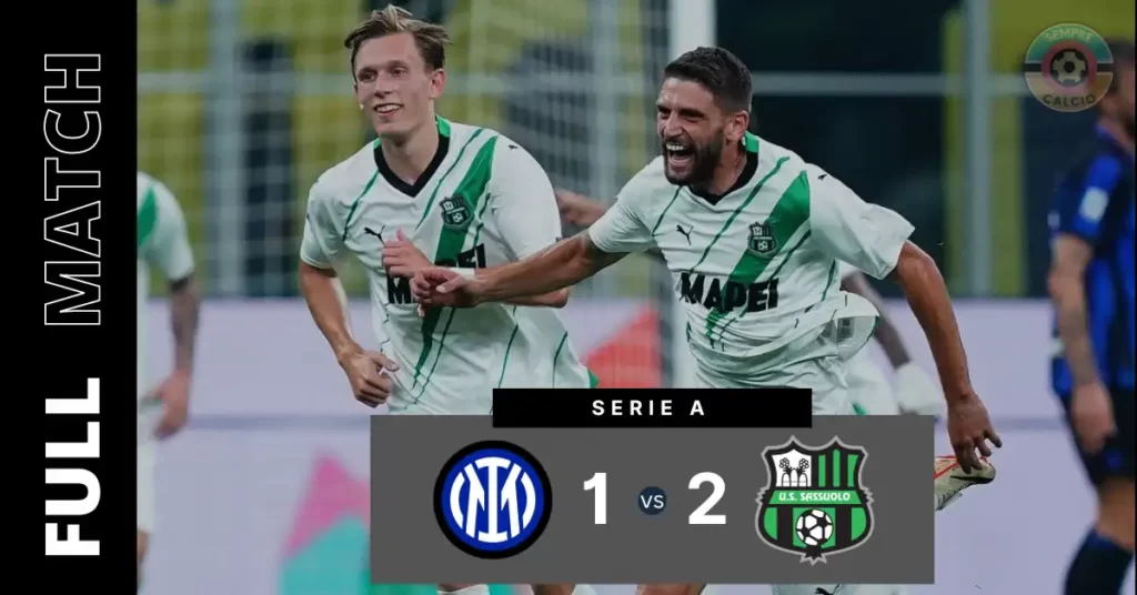 Inter vs Sassuolo