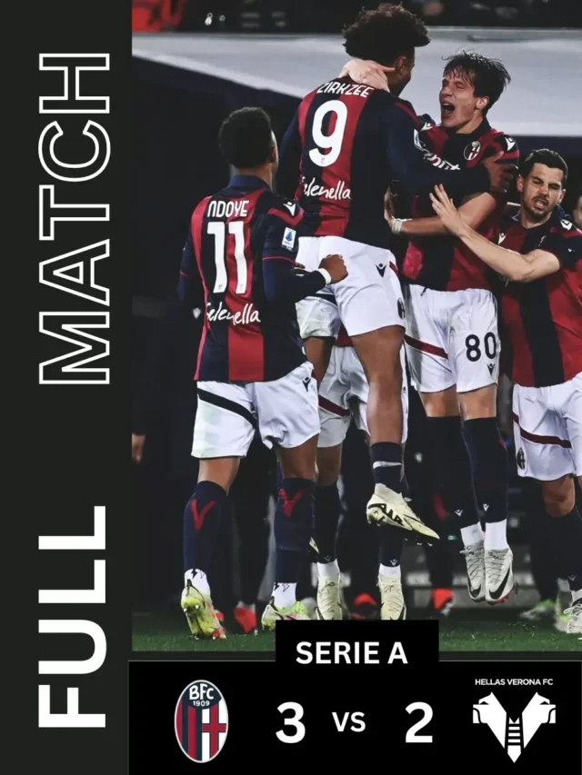 Bologna 2-0 Verona: Comfortable win over verona and 4th place in table