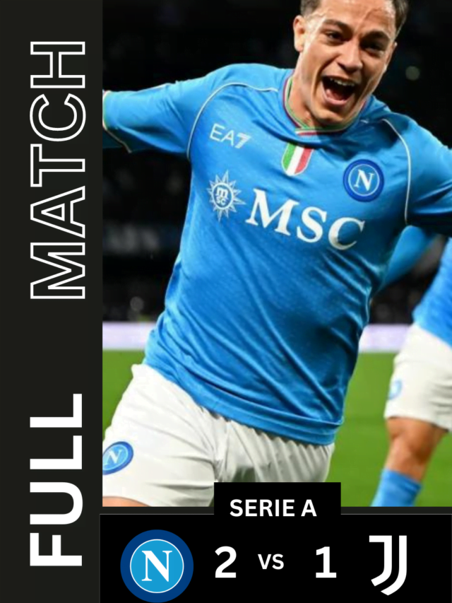Napoli won 2-1 against Juventus at Stadio Diego Armando Maradona
