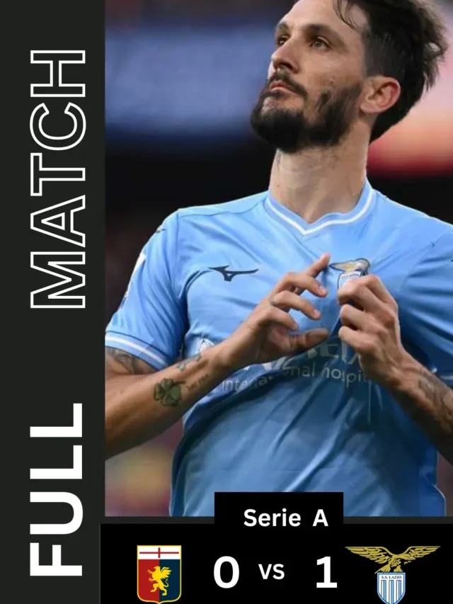 Serie A | Genoa 0-1 Lazio: Luis Alberto decisive