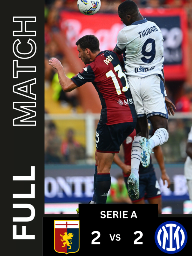 Serie A | Genoa 2-2 Inter: Player ratings – Marvellous Thuram not enough for Nerazzurri