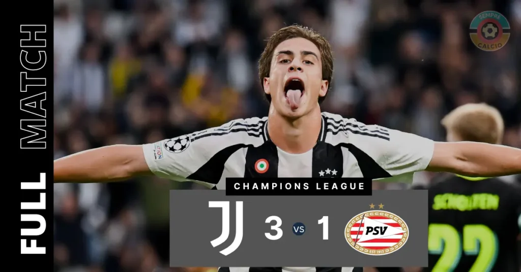 juventus vs psv