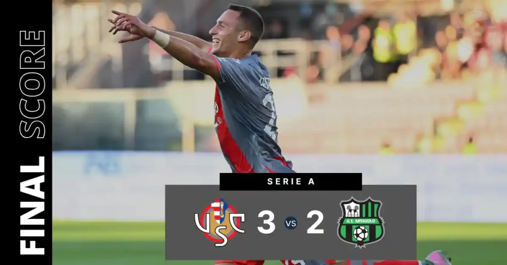 Cremonese vs Sassuolo