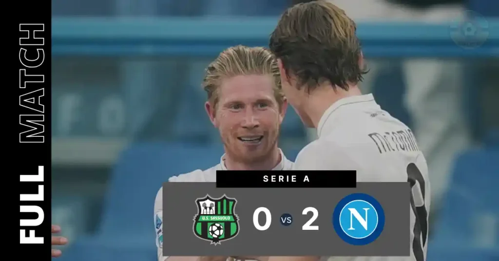 Sassuolo vs Napoli
