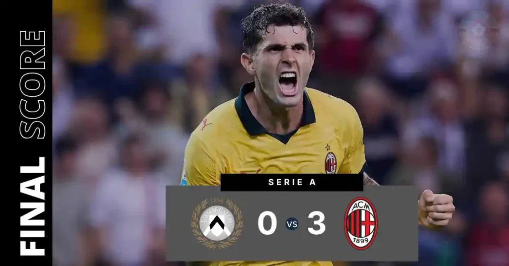 Udinese vs Milan