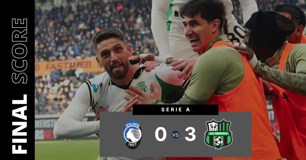 Atalanta vs Sassuolo