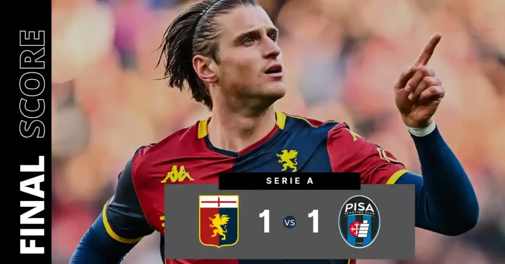 Genoa vs Pisa