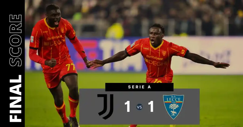 Juventus vs Lecce