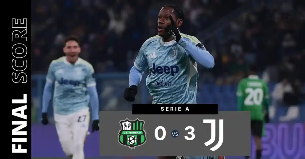Sassuolo vs Juventus